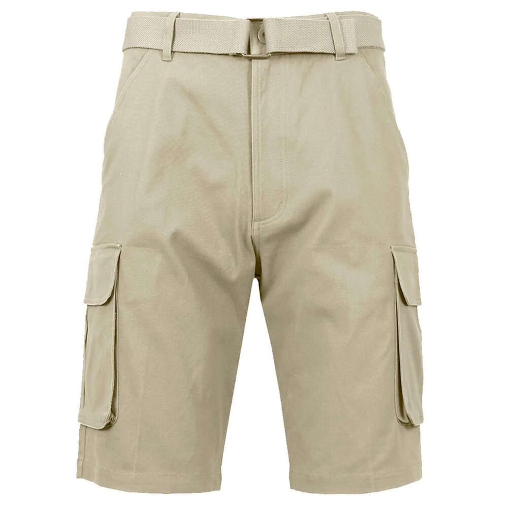 New Wicked Stitch 7 Pocket Belted Flex Cargo Shorts